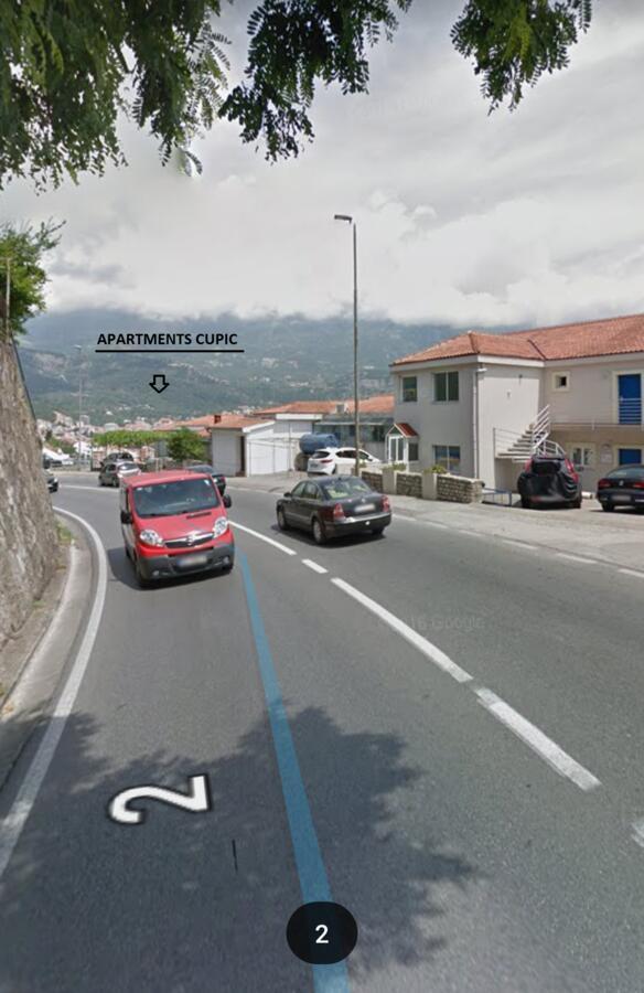 Apartmani Cupic Budva Exteriör bild