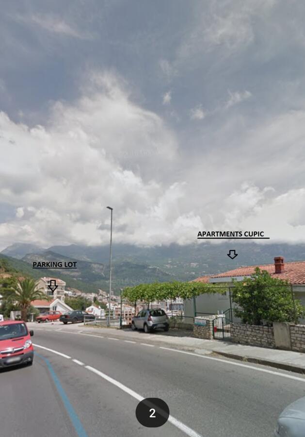 Apartmani Cupic Budva Exteriör bild